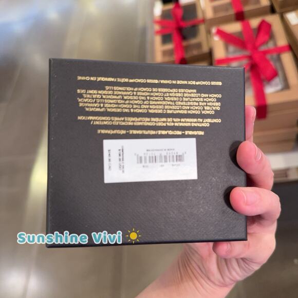 NEW Coach Heart And Cherry Bangle Set Gold/Silver CCU42 Holiday Gift 2025 - Picture 3 of 4